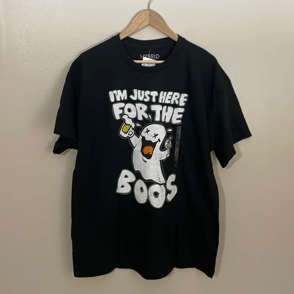 NWT Hybrid Here for the Boos Tee. XL